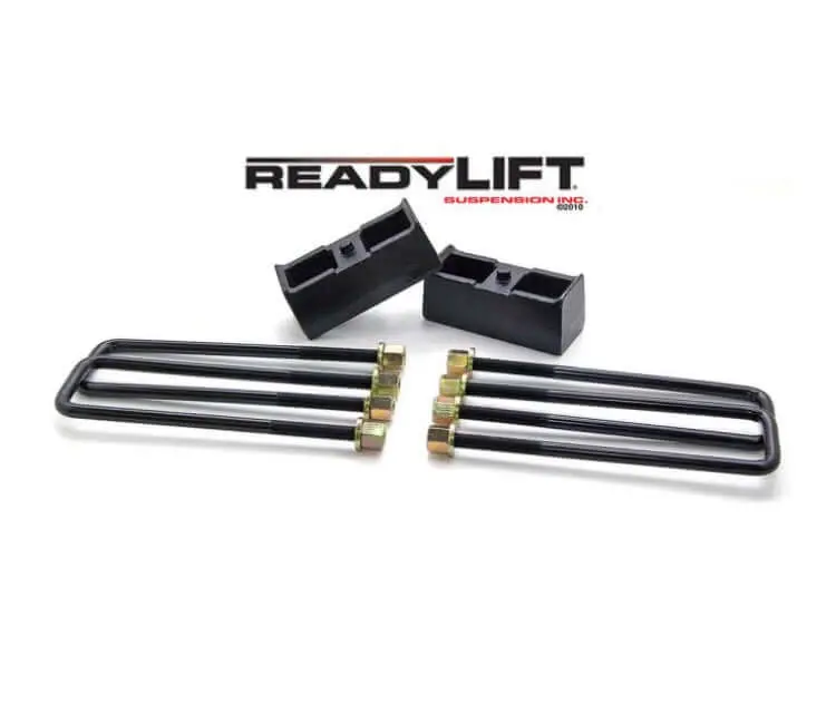 66-3002 2.25" Rear Block Kit - Gm Silverado & Sierra 6-Lug 1999-2021 1
