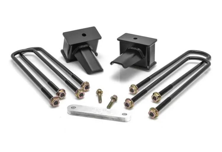 66-2741 4.0" Tall Flat Block (2-Pc Drive Shaft) - Ford Super Duty 2017-2022 1