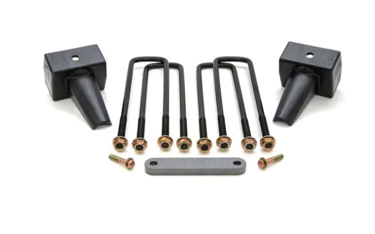 26-2742 4'' Rear Block Kit - 2 Piece Drive Shaft - F350/450 Drw Diesel 1