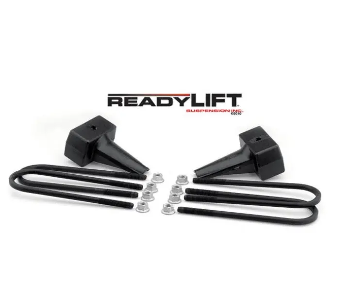 66-2195 5" Rear Block Kit - Ford Super Duty F250 F350 (1-Pc Drive Shaft Only) 1999-2010 1