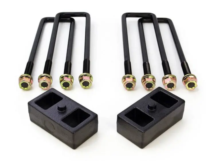 66-3122 2" Rear Block Kit - Gm Silverado / Sierra 2500/3500 Hd Oem Style W/ Factory Top Overloads 2011-2022 1