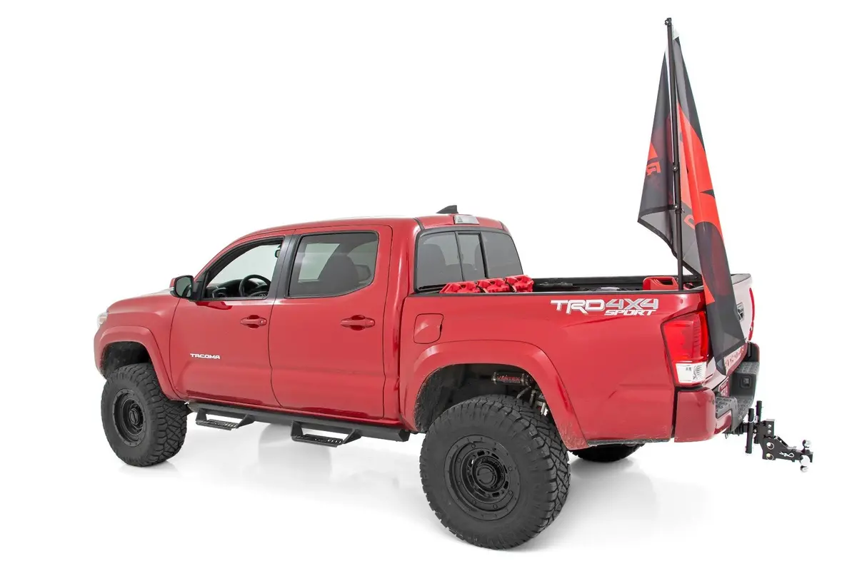Flag Pole Holder | Bed Rail 2