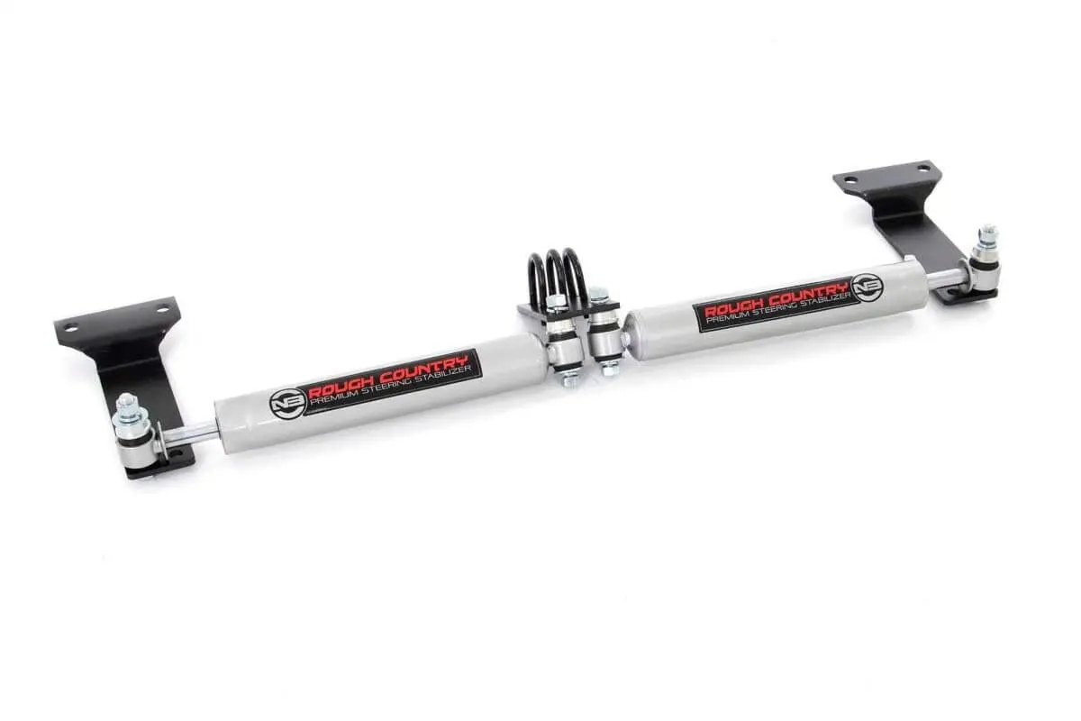 N3 Steering Stabilizer | Dual | 2-8 Inch Lift | Ford Excursion (00-05)/Super Duty (99-04) 1