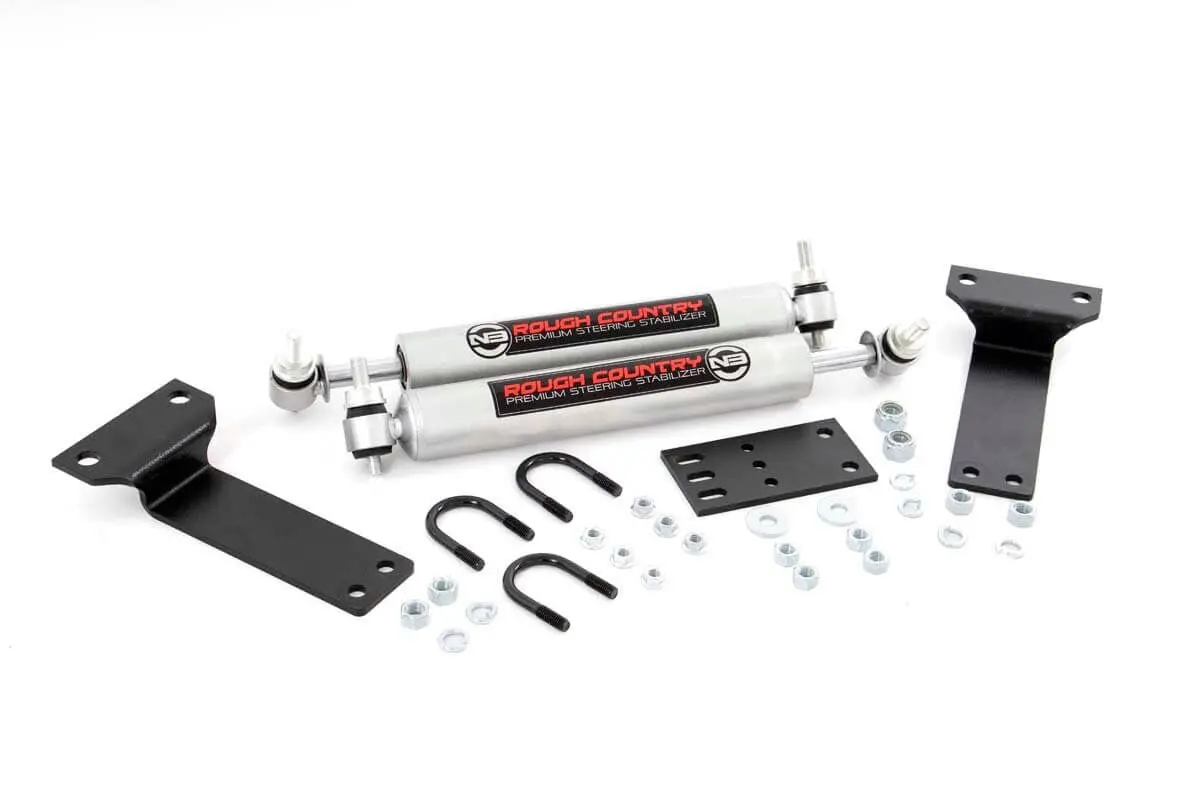 N3 Steering Stabilizer | Dual | 2-8 Inch Lift | Ford Excursion (00-05)/Super Duty (99-04) 2
