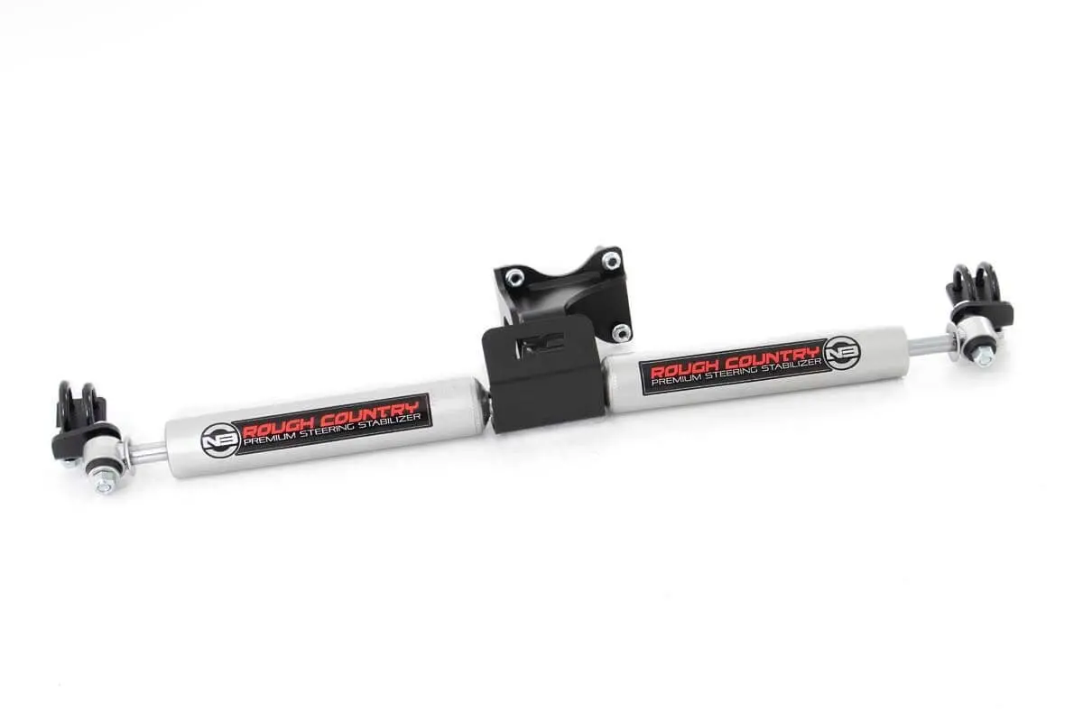 N3 Steering Stabilizer | Dual | 2-8 Inch Lift | Jeep Wrangler Jk/Wrangler Unlimited (07-18) 1