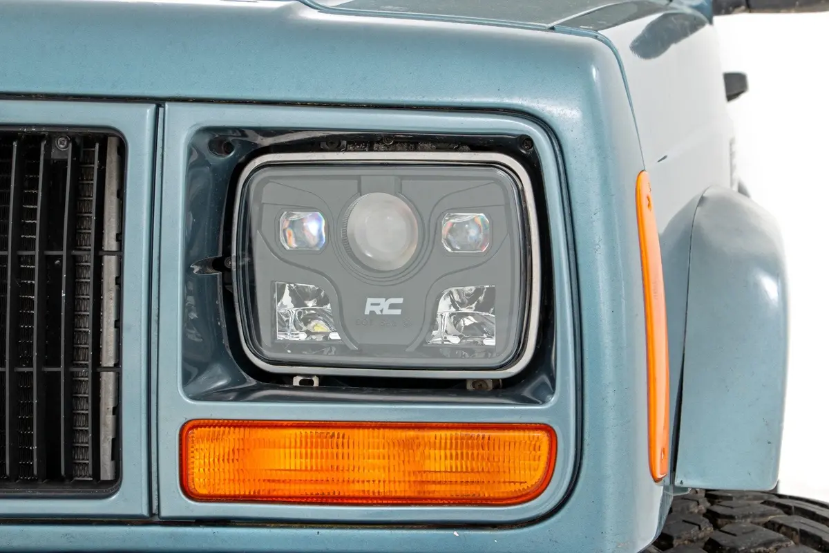 5"X7" Led Headlights | Dot Approved | Jeep Cherokee Xj 2Wd/4Wd (1984-2001) 1