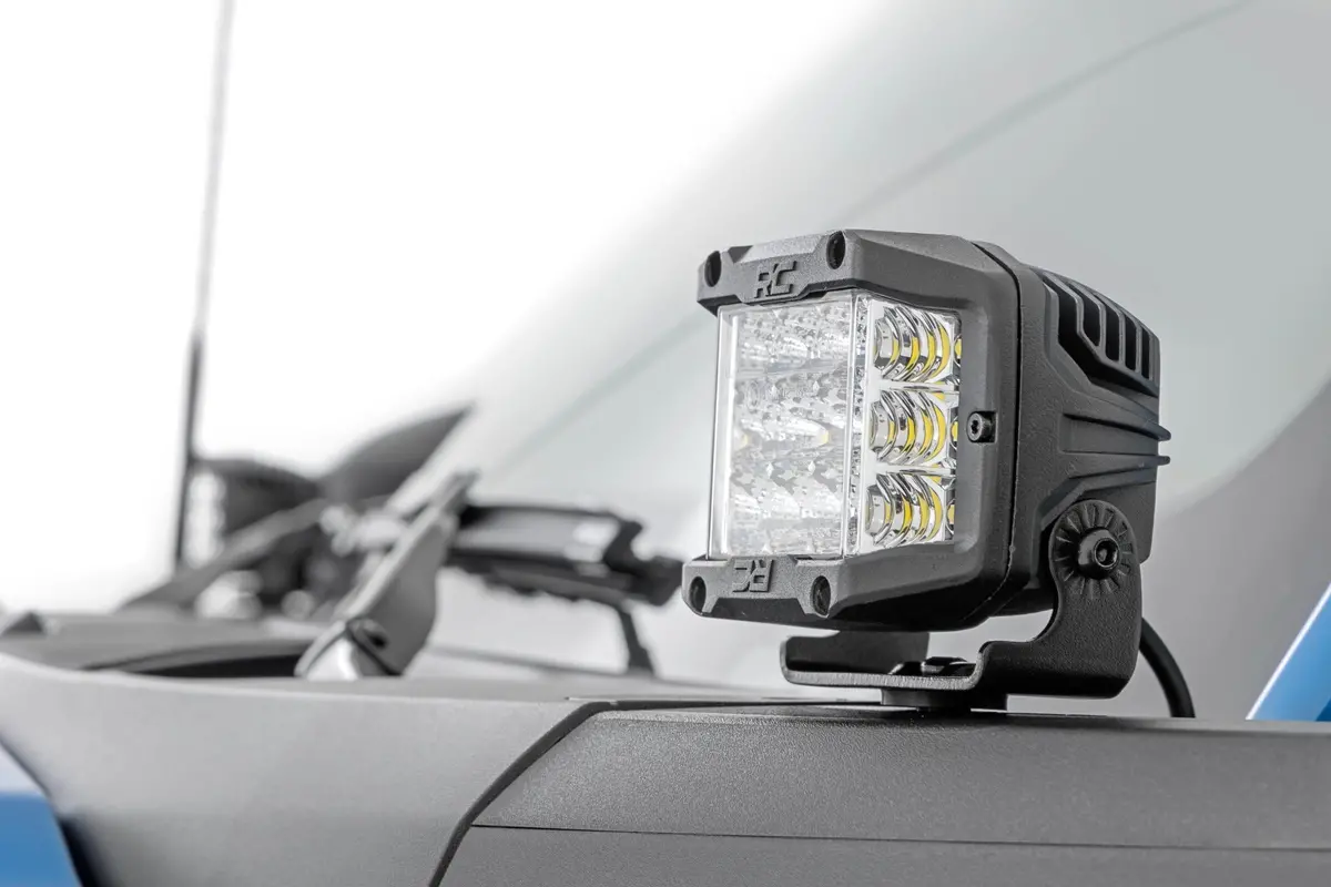 Led Light Kit | Ditch Mount | 2" Black Pair | Spot Pattern | Ford Bronco (21-25) 2