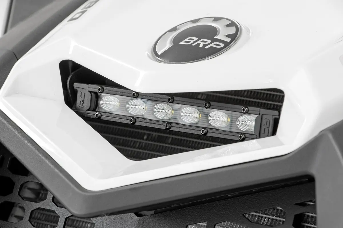 Led Light Kit | Cowl Mount | 6" Black Slimline | Can-Am Maverick X3 1