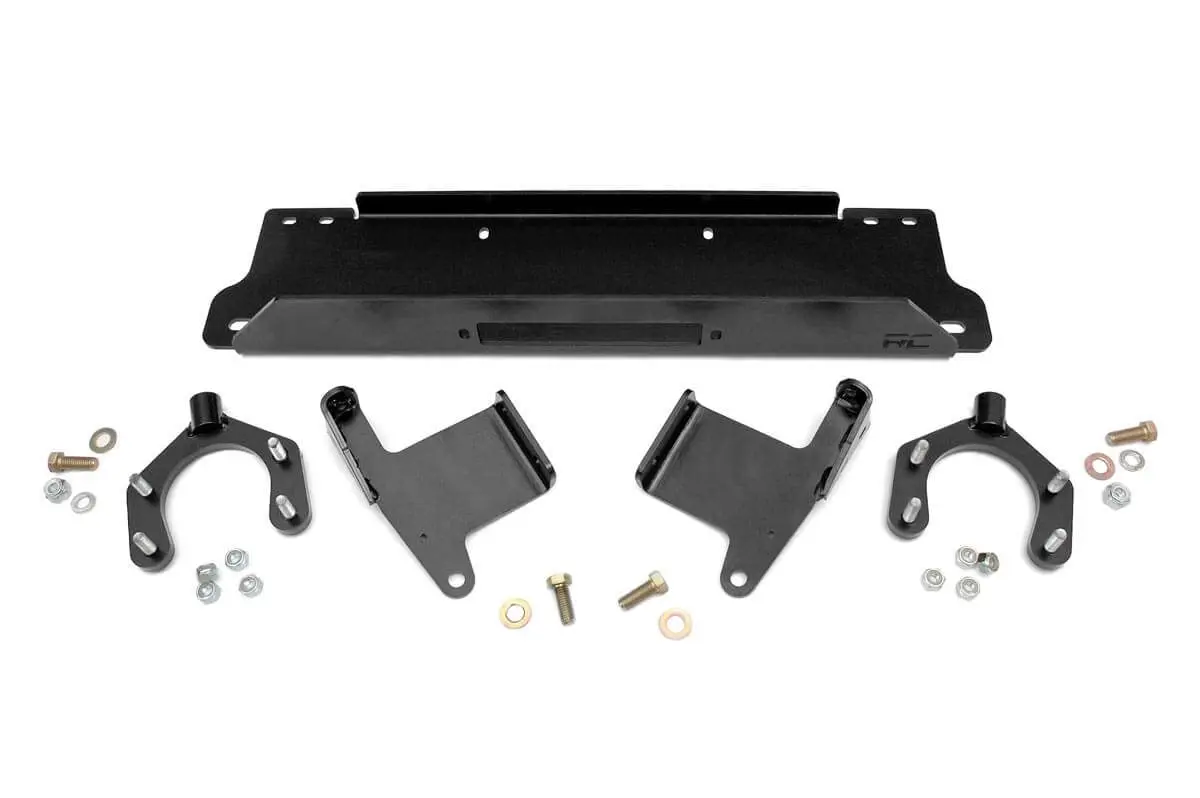Winch Mounting Plate | Factory Bmpr | Jeep Wrangler Jk/Wrangler Unlimited (07-18) 1
