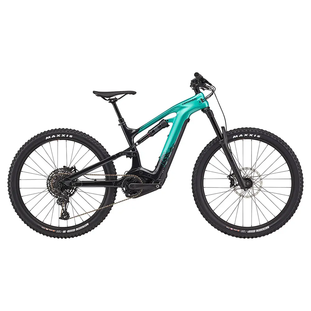 2021 Cannondale Moterra Carbon 3 Turquoise - E Bike 1