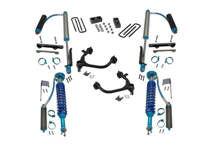 King Suspension Adjusters Suits Chevrolet Silverado 1500 Ltz Trailboss 2019 - 2023 2