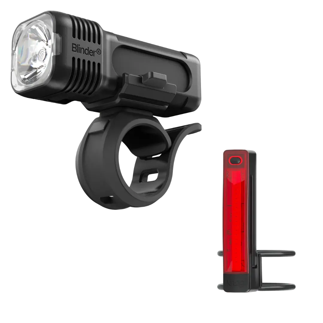 Knog Lightset, Blinder 400 + Plus Rear Bike 1