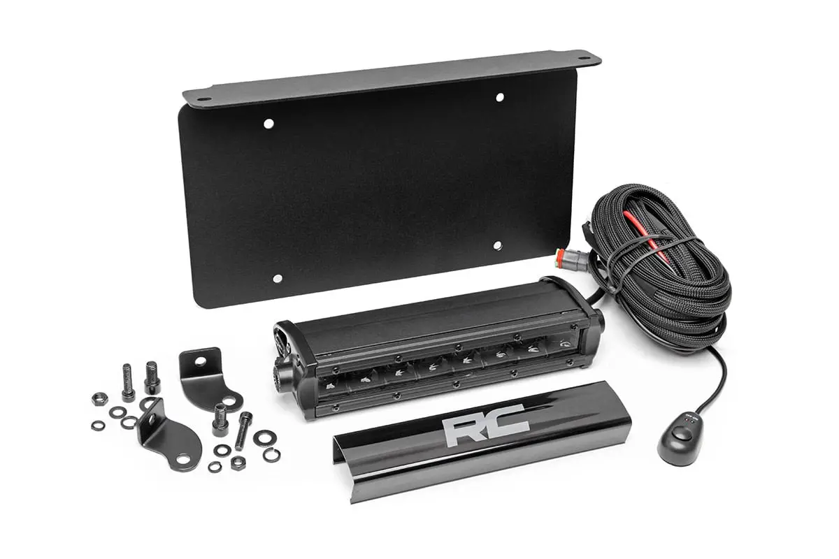 Led Light Kit | License Plate Mount | 8" Single Row Black Series 1