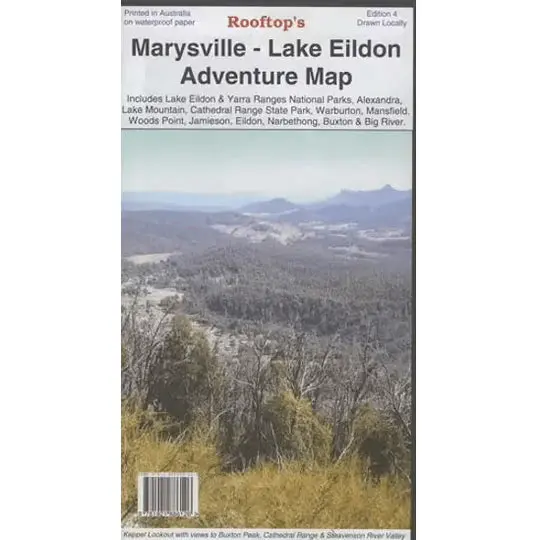 Marysville - Lake Eildon Adventure Map 1