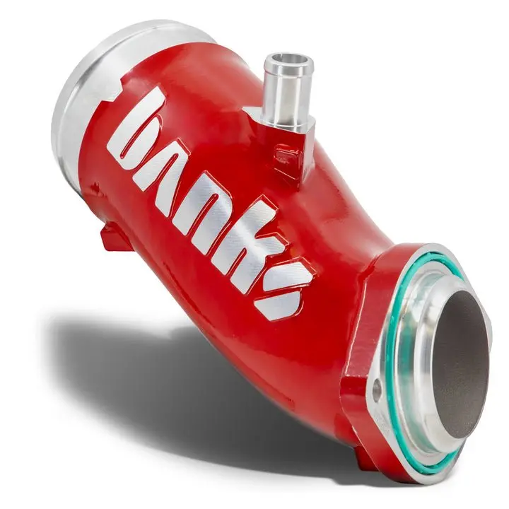Monster-Ram Turbo Inlet Elbow 17-26 Chevy/Gmc 2500/3500 6.6L Duramax L5p Red Powdercoat Banks Power 1
