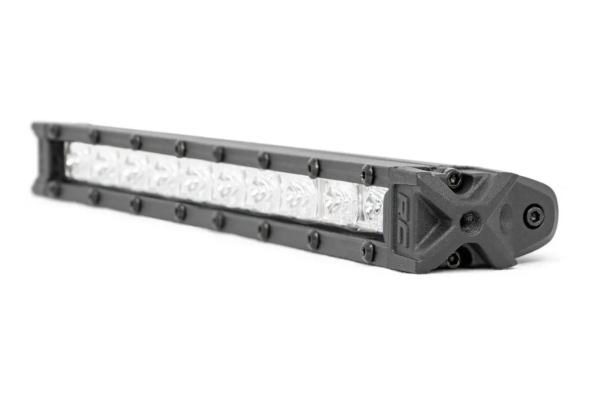 10 Inch Chrome Series Led Light Bar | Slim Line | Pair 1