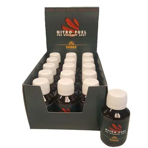 Sanas Nitro Fuel Pre Workout Shot 100Ml 1