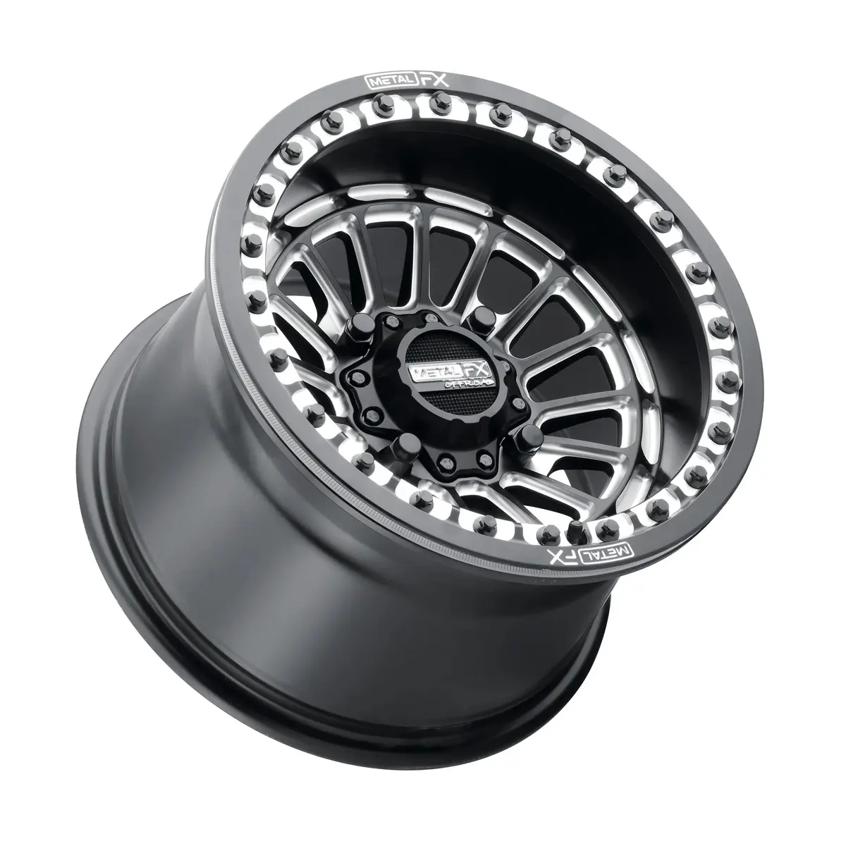 Delta Beadlock | Satin Black Contrast Cut | 15X10 | +0Mm/5+5 | 4X156 | 78311 1