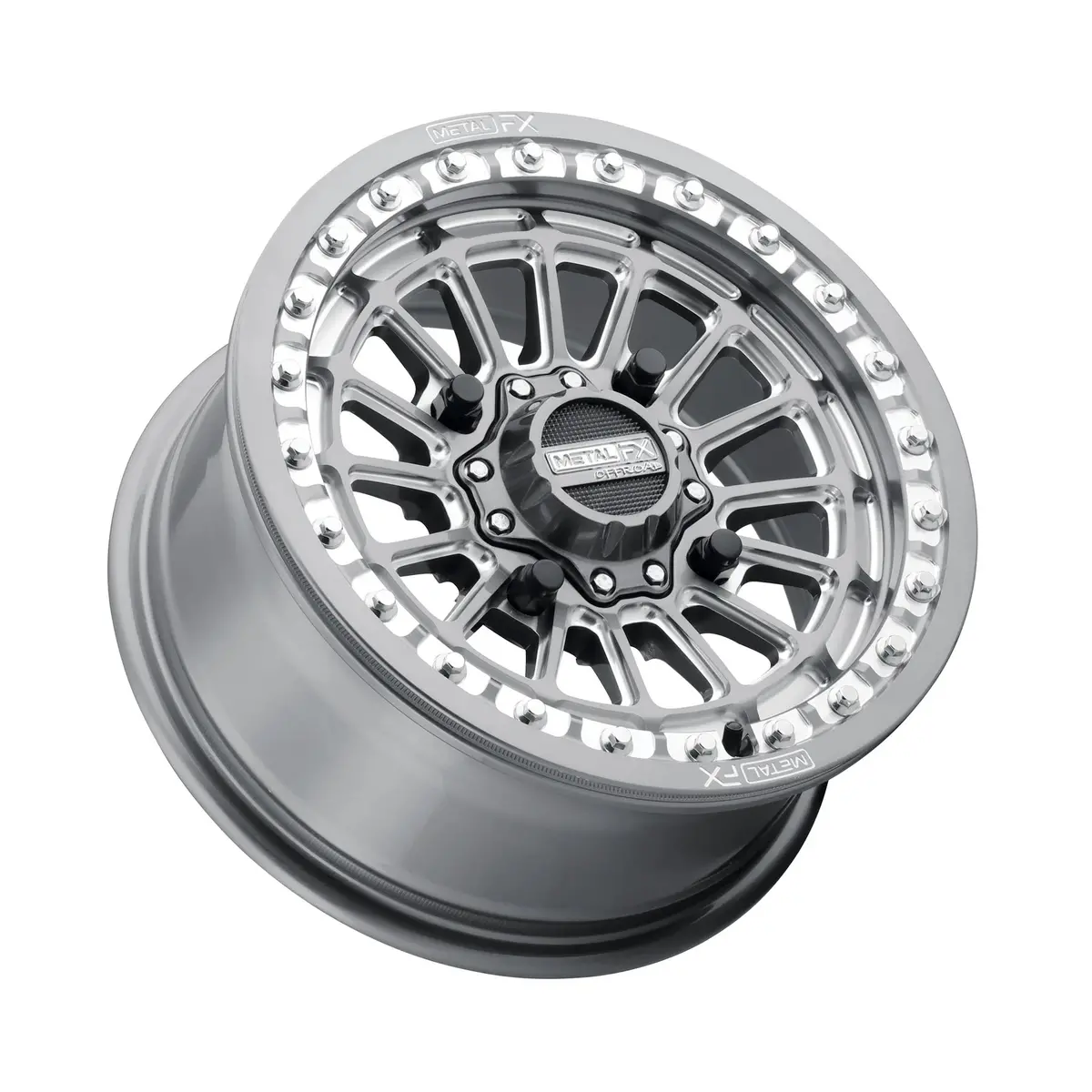 Delta Beadlock | Gunmetal Contrast Cut | 15X7 | +25Mm/4.5+2.5 | 4X156 | 78309 1