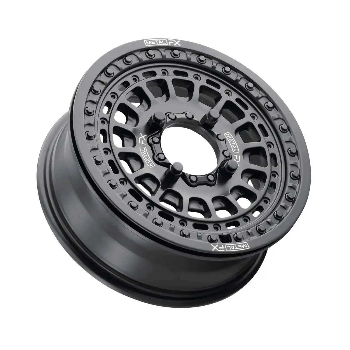 Hitman Beadlock | Satin Black | 15X6 | +38Mm/4.5+1.5 | 4X156 | 78104 1