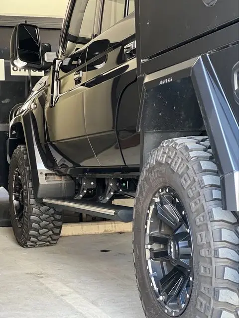 Ori Auto Folding Side Step Suitable Toyota Landcruiser 79 Series 1