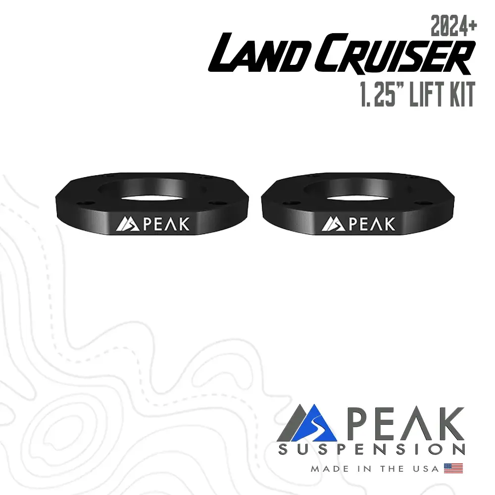 Peak 2024+ Toyota Landcruiser Prado Lc250 1.25″ Lift Kit 1