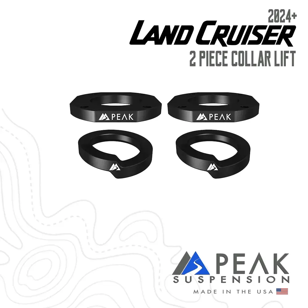 Peak 2024+ Toyota Landcruiser Prado Lc 250 2 Piece Collar Lift 2