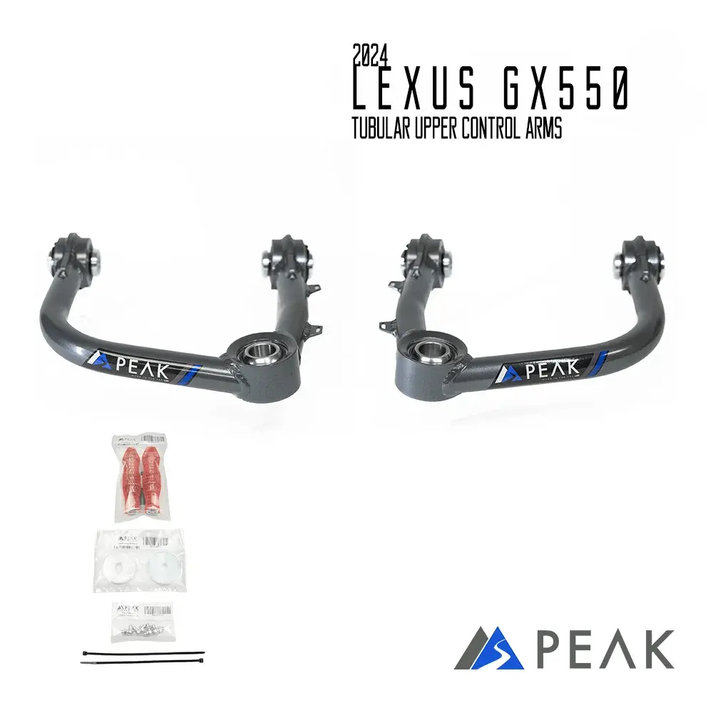 Peak Tubular Upper Control Arms – 2024+ Lexus Gx550 1
