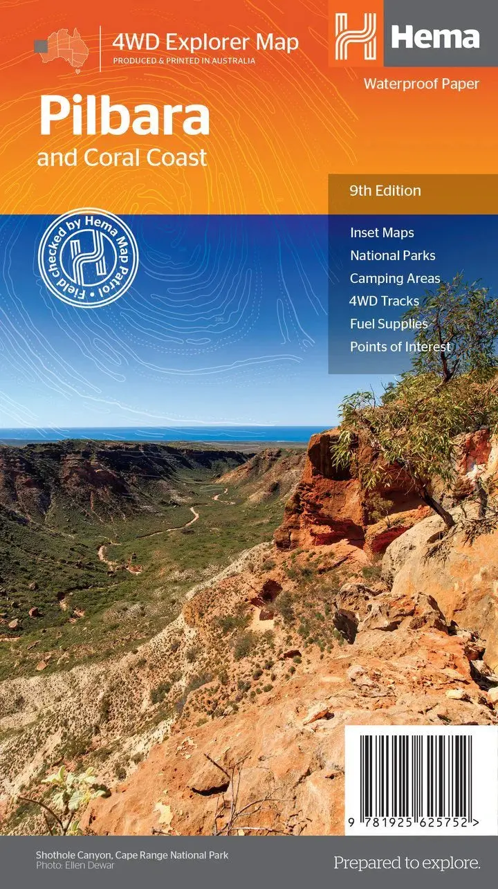 Pilbara & Coral Coast Map 1