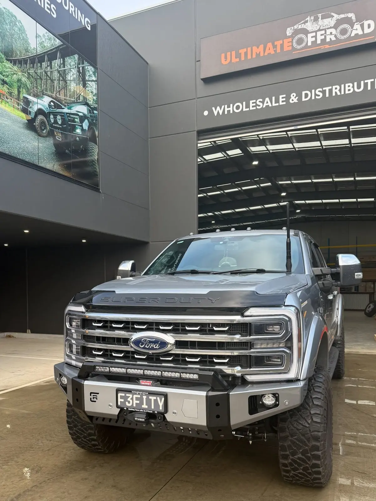 Ford F250 & F350 Winter Bull Bar 1
