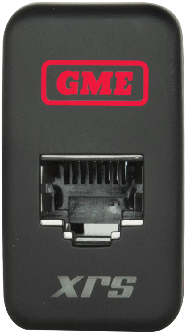 Rj45 Pass-Through Adaptor - Type 2 (Red) | Gme 1
