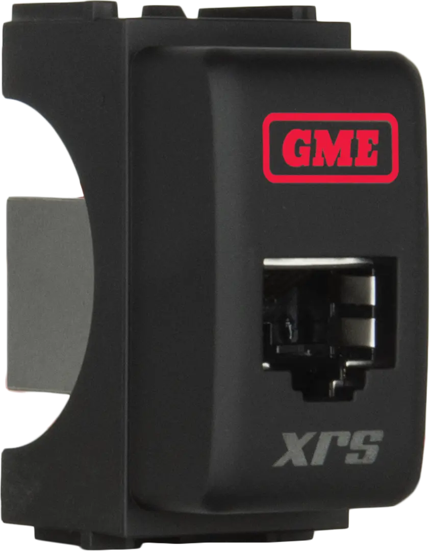 Rj45 Pass-Through Adaptor - Type 3 (Red) | Gme 1