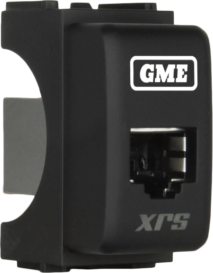 Rj45 Pass-Through Adaptor - Type 3 (White) | Gme 1