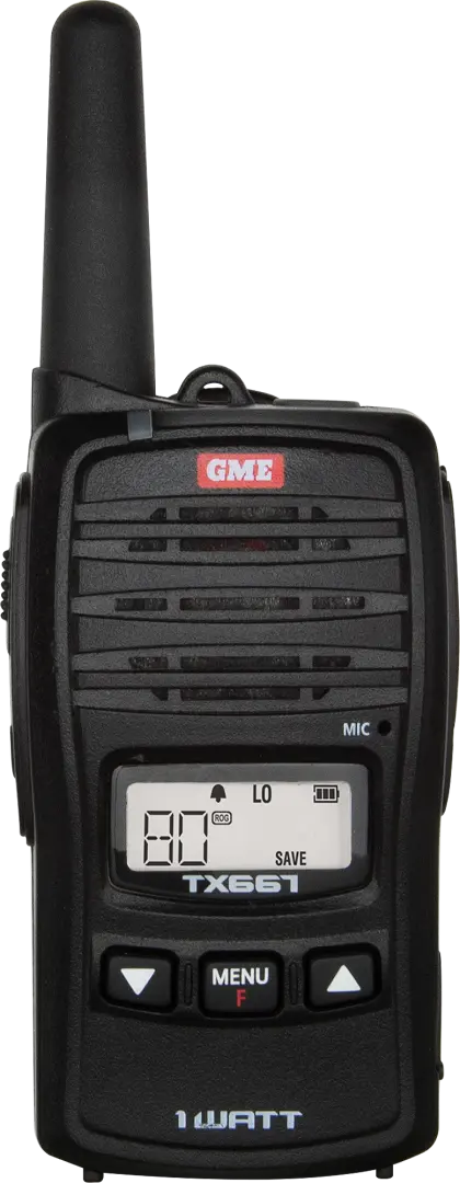 Tx667 1 Watt Uhf Cb Handheld Radio | Gme 1
