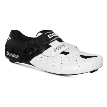 Bont Riot Shoes White Black 1