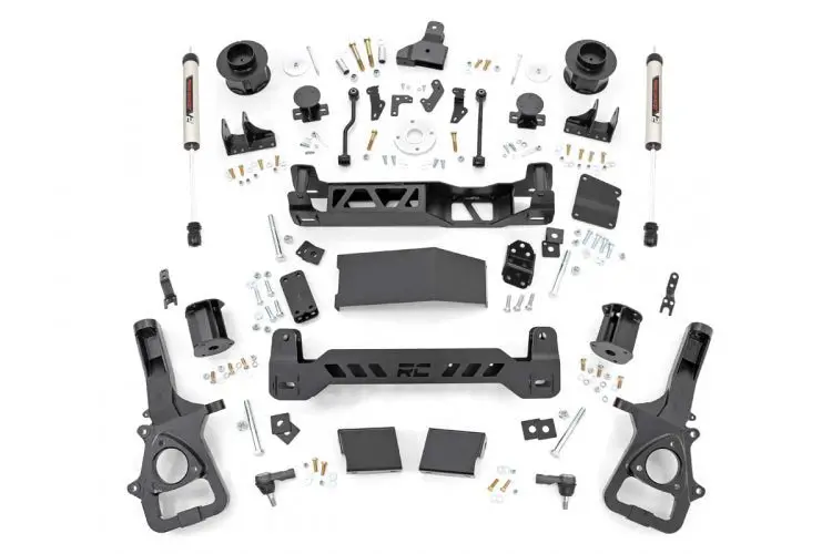 Rough Country 5" Suspension Kit Air Ride Dt Ram 1500 1
