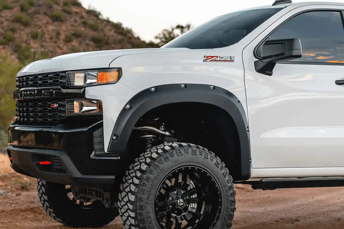 Rough Country Pocket Flares Chevy Silverado 1500 2022 - 2025 1