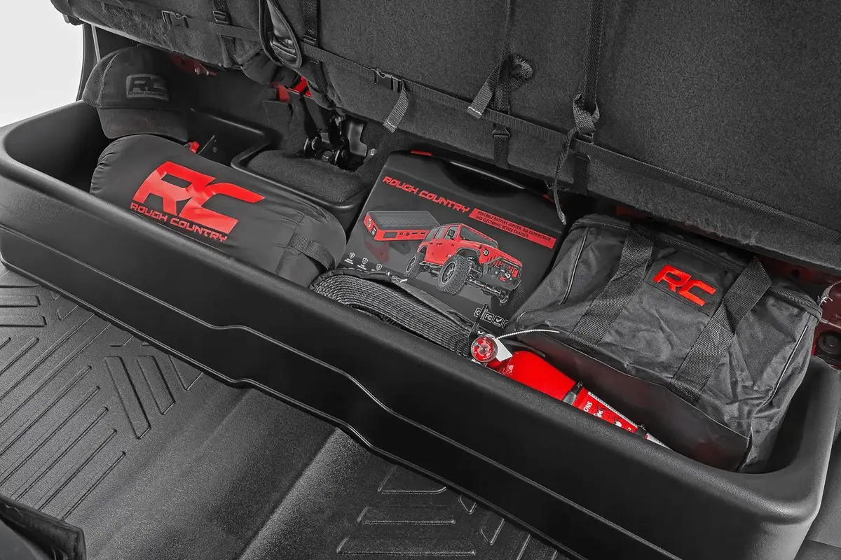 Rough Country Under Seat Storage Chevy Silverado 1500/2500 2019 - 2024 1