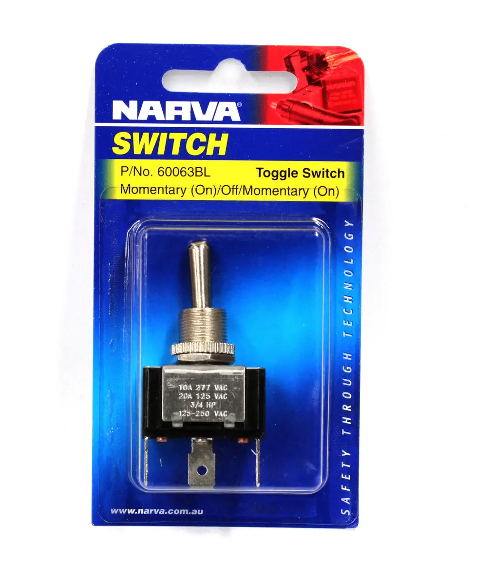 Narva | Momentary (On)/Off/Momentary (On) Heavy-Duty Toggle Switch 1