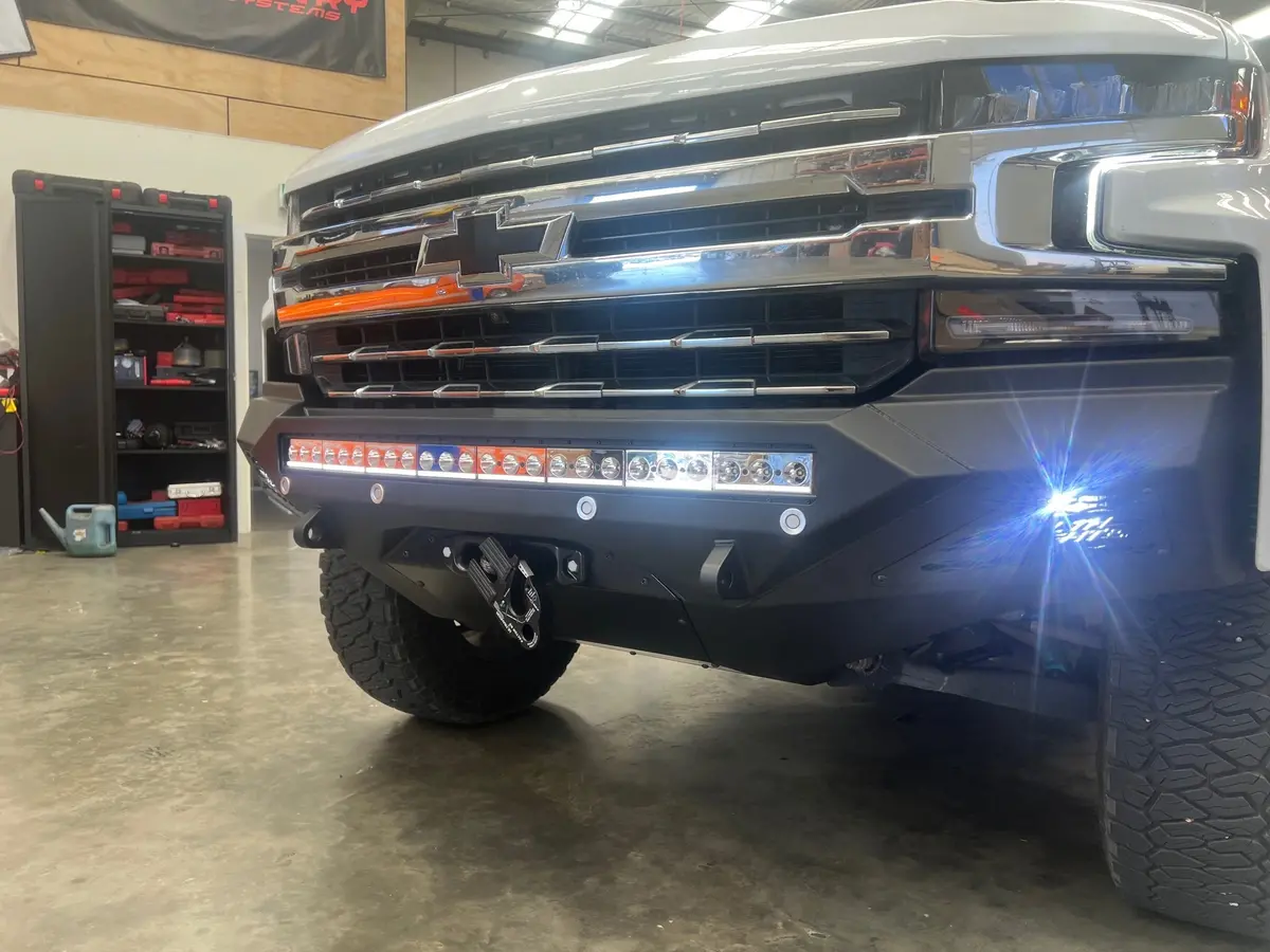 Stealth 40" Curved Led Light Drl Suits Additive Desert Designs Barwork 1