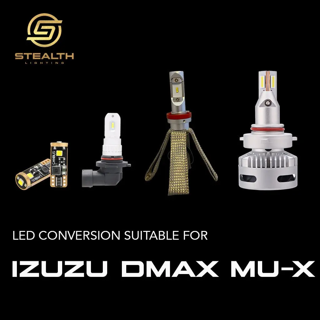 Stealth Led Headlight Conversion Suitable For Isuzu Dmax Mux 1