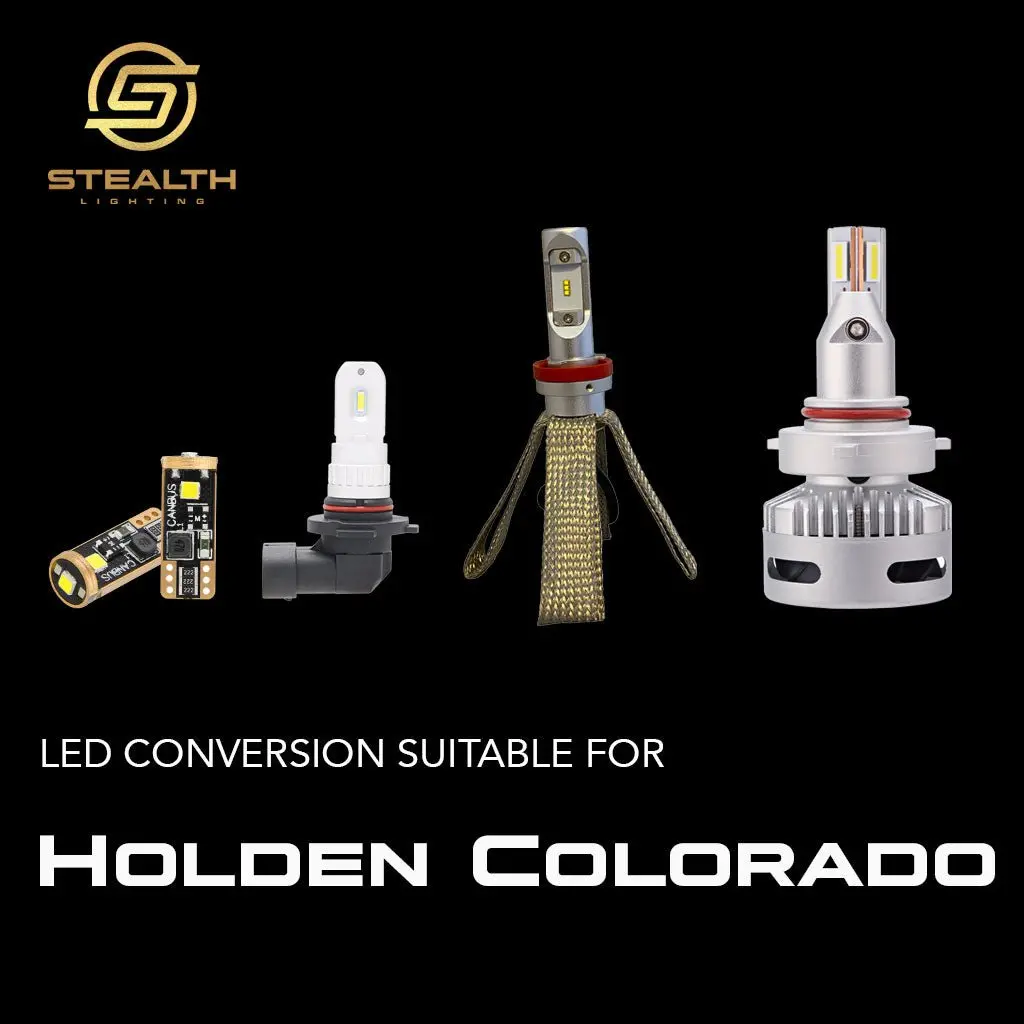 Stealth Led Headlight Upgrade Kit Suitable For Holden Colorado Rc 1