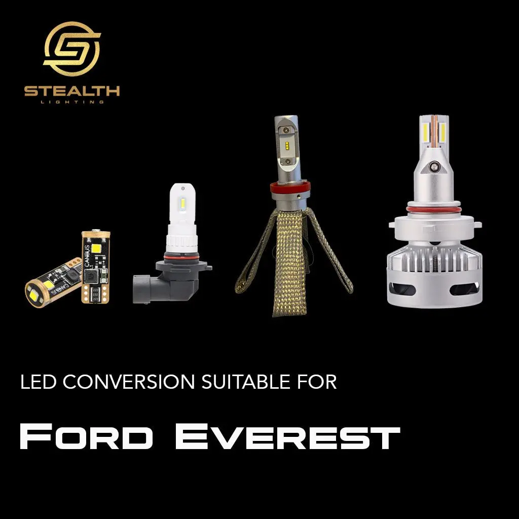 Stealth Lighting Led Headlight Conversion Kit Suitable For Ford Everest 2015 - 2020 1