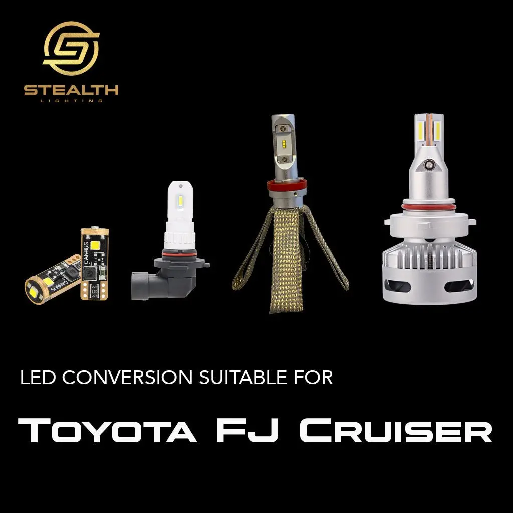 Stealth Lighting Led Headlight Kits Suitable For Toyota Fj Cruiser 1