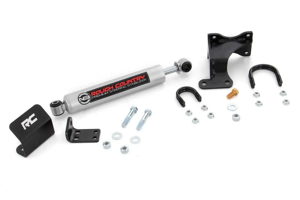 N3 Steering Stabilizer | Axle Bracket | 2-8 Inch Lift | Jeep Wrangler Jk (07-18) 2