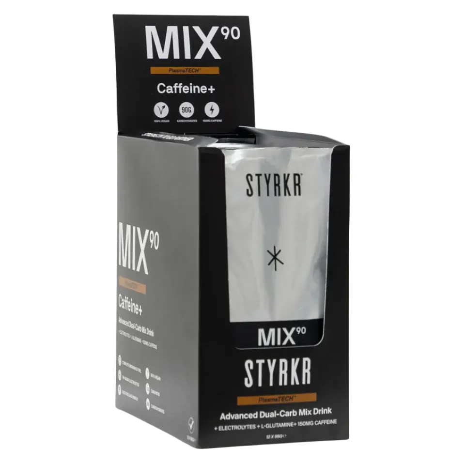 Styrkr Mix90 Caffeine Dual-Carb Energy Drink Mix - Box Of 12 1