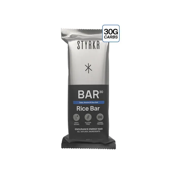 Styrkr Energy Bar Bar30 Date, Almond & Sea Salt - Single 1