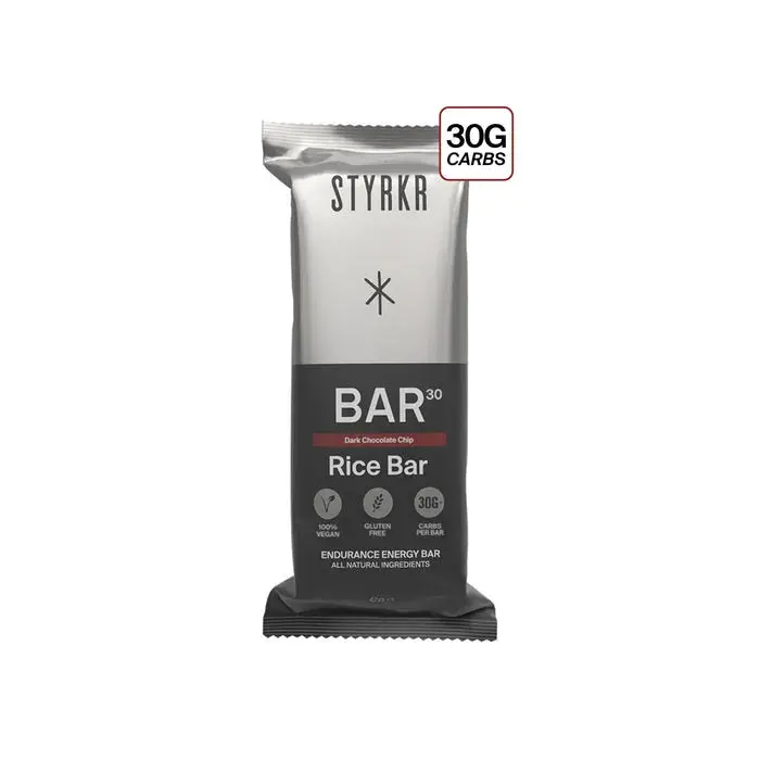Styrkr Energy Bar Bar30 Dark Chocolate Chip - Single 1