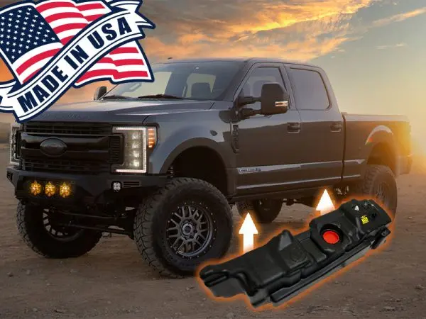 Titan Ford Crew Cab, F250 F350 Short Bed Diesel Fuel Tank 1