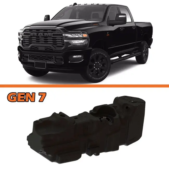 Titan Gen 7 Xxl Fuel Tank | 2025+ Ram Cummins Short Bed 4X4 1